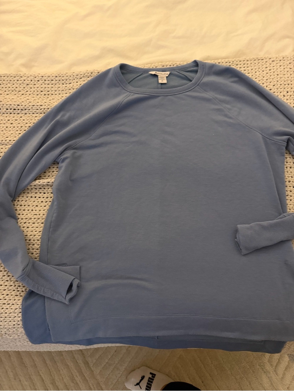 Women’s Light Blue Crewneck Sweater